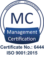 ISO 9001:2015 — Cert. No. 7143